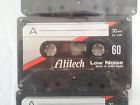Atitech 3 Nos Vintage 60 Min Low Noise Hi-fidelity Audio Cassettes Hong Kong 012495006832