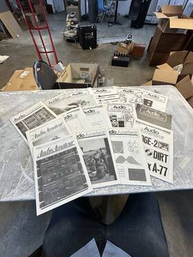 197982 Audio Amateur Mag Set Of 15 1979-82