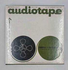 1142-18 Audiotape Audio Devices Formula 11 1800 Ft 1/2 Mil Mylar Recording Tape Sealed