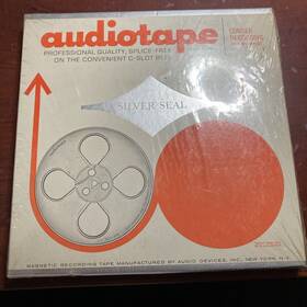 Ss18m Audiotape Magnetic Recording Tape 7 Inch Reel To 1800 Ft - Sealed New