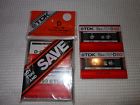 Av-d60 Tdk Lot Of 4 D-c90