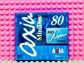 Axia 902520195166 Md Im Blue 80 Blank Mini Disc 1 Sealed