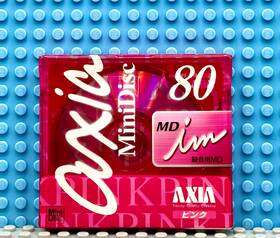 Axia 902520195203 Md Im Pink 80 Blank Mini Disc 1 Sealed