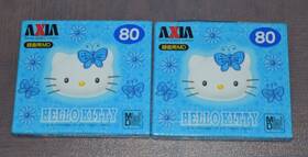 Axia 902520197269 Lot Of 2 New Sealed Hello Kitty Blue 80 Blank Mini Discs Minidiscs