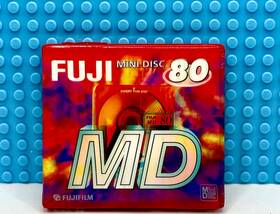 Axia 902520220929 Md Fuji 80 Red Blank Mini Disc 1 Sealed