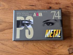 Psmg-74 Axia Fuji Ps Metal Type Iv Position 74min Cassette Tape. New Sealed