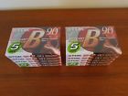 B90 Tdk Audio Cassettes Factory Sealed Japan 4902030026462