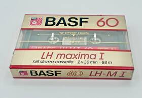 Basf 009993006392 Lh Maxima I 60 Minute Type Blank Cassette Tape Sealed New Nos