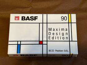 Basf 009993010801 Maxima Design Edition High Position Type Ii Cassette Tape Sealed