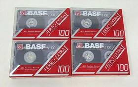 Basf 009993015295 Ferro Extra I Iec 100 Black Tape Lot Of 4