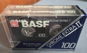 Basf 009993017183 Chrome Extra Ii 100 2-pack Hifi Stereo Cassettes Germany New Sealed Media