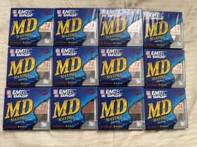 Basf 009993102612 Md Maxima 74 12 Pack Blank Mini Discs