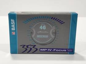 Basf 009993117425 353 Mp-iv Focus 46 Min Metal Type Iv Blank Audio Cassette Tape