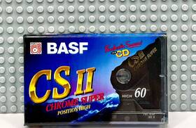 Basf 009993135917 Chrome Super Ii Cs 60 1995 Type Cassette Tape Sealed