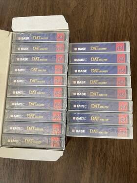 Basf 009993179270 15 Emtec Dat Master 64 94 Min Digital Audio For Professionals - New Sealed
