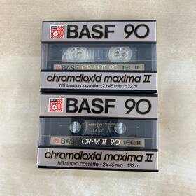 Basf 028357520811 2 90 Chromdioxid Maxima Ii Cr M Germany Type Cassette Tape Sealed