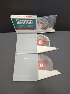 203-18w2 Basf Lot Of 3 Dp 26 Lp 35 And Scotch Reel To 7 Inch Tapes 1800 2400 Ft
