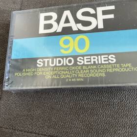 54008 Basf 90 Studio Series Blank Cassette Brand New Sealed