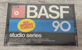 54434 Basf 90 Studio Series Blank Audio Cassette Minute 45x2 Brand New Sealed