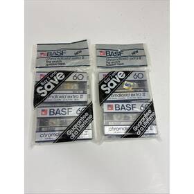 Cr-e2 Basf Cr-e Ii Chromdioxid Extra 60 Min Cro2 Cassette High Bias 4 Tapes