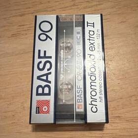 F13173 Basf Cr-e Ii 90 Chromdioxid Extra Recordable Cassette Min Jewel Case