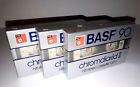 Basf Lot Of New Chromdioxid Ii Hifi Stereo Casette Tapes