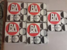 Bernstein Applebee 1/2mil 5 New 4 Track Recording Tapes