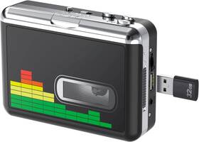 Br607 Brand Digitnow Usb Cassette Player Portable Walkman Stereo Tape To Mp3 Blackgreen