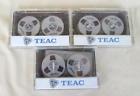 C-46 Teac Metal Reel Cassette Tapes Used But In Great Condition