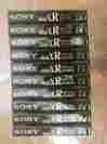 C-60mtlxrd Sony Metal Xr 60 Cassette Tapes Lot Of 10 Blank Still Sealed 027242431454