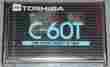 C-60t Toshiba Blank Cassette Tape 1 Sealed