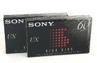 C-60uxb Sony Pack Ux Minutes High Bias Type Ii Cassette Tape