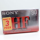 C-90hfcr Sony Hf Min Pack Cassette Tapes Normal Bias Sealed Blank