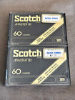 C-90kr Tdk Vintage Scotch Master Iii Metal Cassette Tape New Sealed