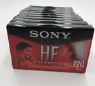 C120hfl Sony Hf Audio Cassette Tapes High Fidelity New Blank Sealed