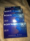 C90hfb Sony Blank Cassette Tape Hifi Minute Type Normal Bias Recording