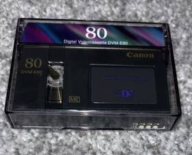 Dvm-e80 Canon Minidvm-e80 Digital Video Cassette