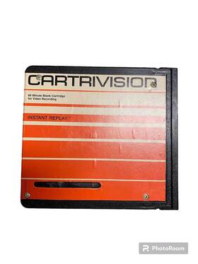 00060b-tb Cartrivision 60 Minute Blank Video Cartrige For Recording New Not Sealed