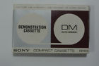 Cd-802 Sony Low Noise Audio Sensor Demonstration Cassette Tape In Original