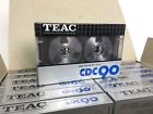 Cdc90 Teac Audio Cassette Silver Reel To Lot Of New