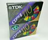 Cding2-110l2 Tdk New Minute Blank Audio Cassette Tapes Type Ii Avilyn