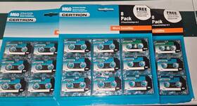 Certron 077431002187 M60 Micro Cassette Lot Of 3 Packs 24 Total With Headcleaner Nos 60 Minute