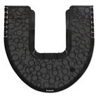 Cmbb Boardwalk Commode Mat Absorbant Rubber Black 749507980124