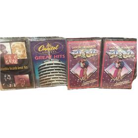 Tapes-50 Columbia 4 New Cassette Tapes-50/60s Dancin And Romancin Capitol-columbia Greatest Hits