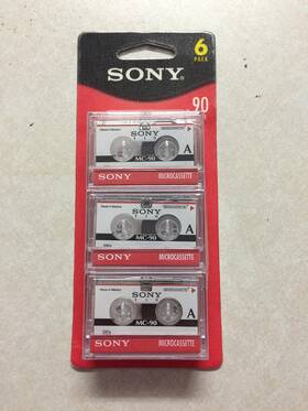 Lysb001fluyk4-cmptraccs Corporation Mc90 Microcassette Audio Tapes 6 Pack