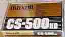Cs-500hd Cs-500 Maxell Lot Of 2 Data Hd Sealed Blank High Density Computer Cassette Tapes