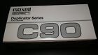 Cs90 Maxell Professional Industrial Duplicator Series Audio Cassettes Pack