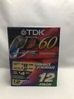D-60s12wgr Tdk New Pack Of Cassette Tapes Normal Bias Iec