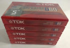 D-60s5 Tdk Superior Normal Bias Pack Of Sealed Iec 020356215606