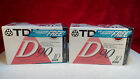 D-90lx Tdk Lot Of 2 D-90